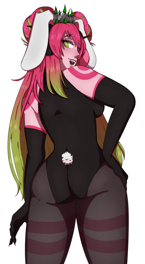 Bunny Suit YCH for @gremlilyvt