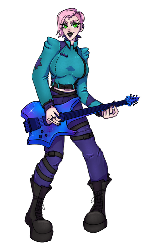 Fullbody Comm of a friend's DnD character