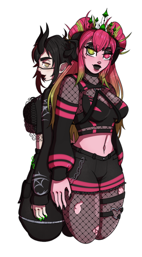 Half Body x2 Comm for @MsRagex