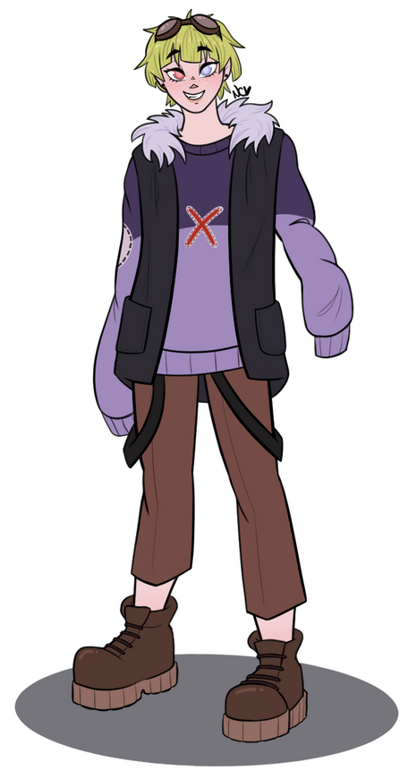 a gaiaonline commission (flat colors)