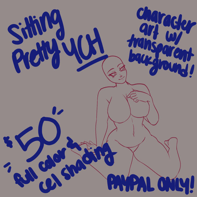 Sitting Pretty YCH Sitting Pretty YCH