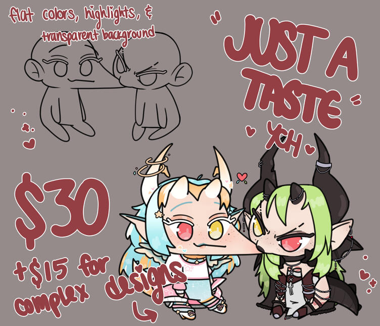 Just A Taste YCH Just A Taste YCH